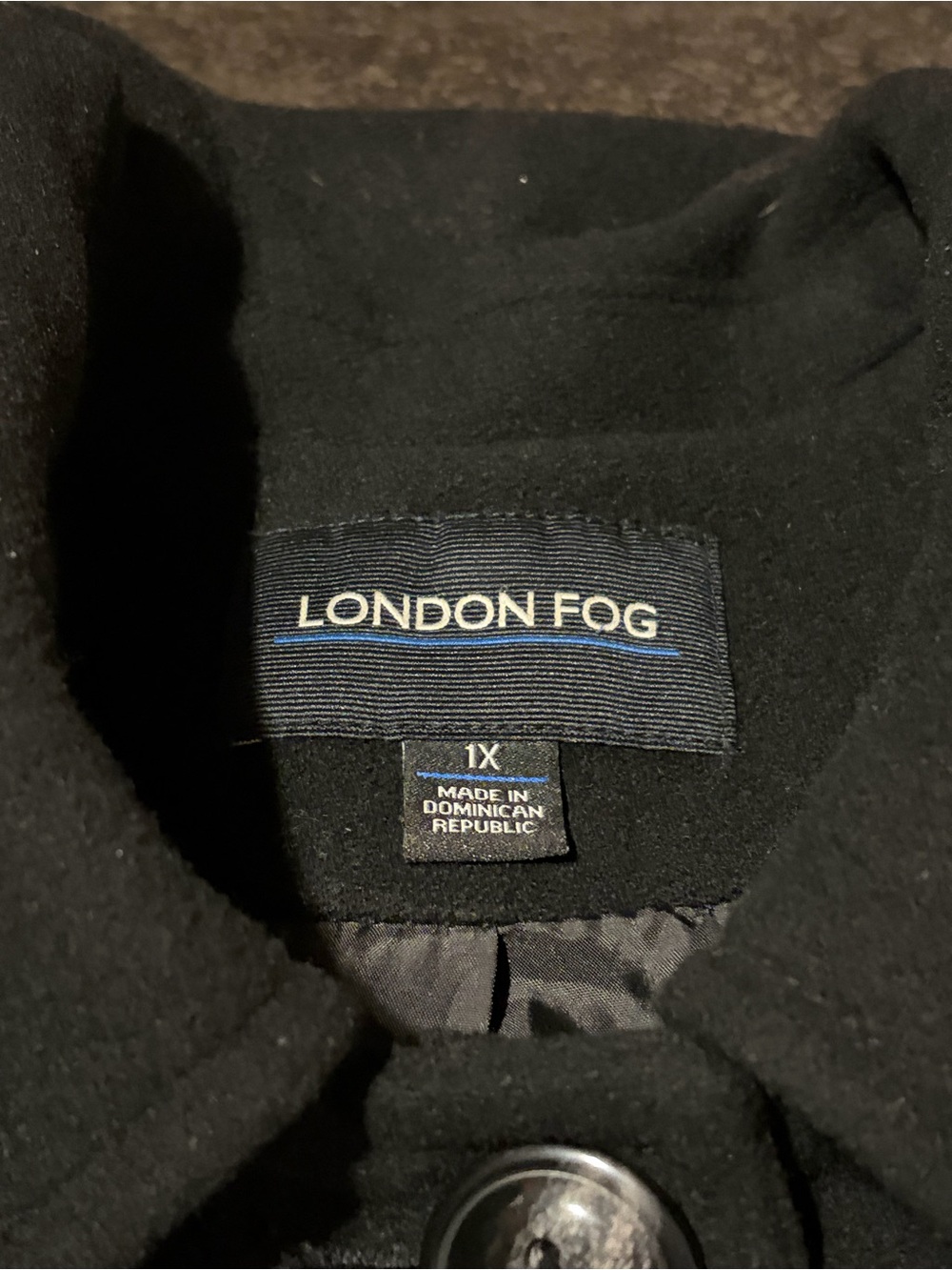 London Fog Wool Peacoat - Picture 2 of 3